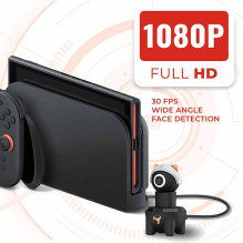 „Subsonic Playcam 1080 2in1 HD“ mini kamera, skirta „Nintendo Switch 2“, raudona „Subsonic Playcam 1080 2in1 HD“ mini kamera, skirta „Nintendo Switch 2“, raudona