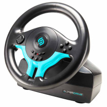 „Subsonic Superdrive SV 250-S“ vairo kolonėlė su mėlynu leidimu „Subsonic Superdrive SV 250-S“ vairo kolonėlė su mėlynu leidimu