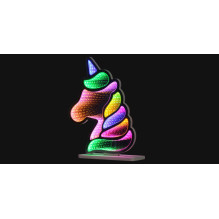 Manta MASNL134MT Style Neon Lights UNICORN With A Tunnel Effect