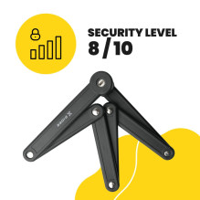 XRIDER XR00FL01 segmentinis sulankstomas dviračio užraktas rėmui