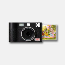 „Kodak Mini Shot 2 Era“ momentinis fotoaparatas ir spausdintuvas, juodas