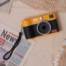 „Kodak Mini Shot 2 Era“ momentinis fotoaparatas ir spausdintuvas, juodas