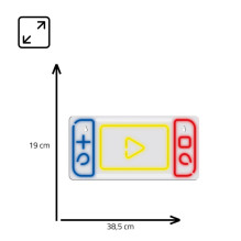 „Manta SNL93MT“ stiliaus neoninių šviesų konsolė