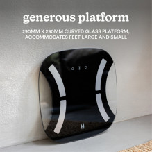 Homedics SCL-BC145-BK3R Essentials kūno analizatoriaus svarstyklės Homedics SCL-BC145-BK3R Essentials kūno analizatoriaus svarstyklės