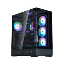 Zalman P40 Prism Black, ARGB Fan x1