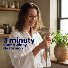 Lovio LVHD001BE plaukų džiovintuvas su jonizuojančiu oro srautu