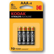 Kodak AAA vienkartinės šarminės baterijos