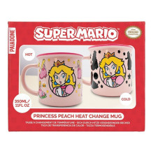 Paladone Super Mario Princess Peach šilumą keičiantis puodelis