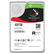 „Seagate IronWolf Pro“ vidinis kietasis diskas, 10 TB, 256 MB, 3,5 colio, „Serial ATA III“ (ST10000NT001)