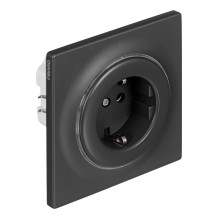 Fibaro FGWOF-011-8 lizdas, F tipo, juodas Fibaro FGWOF-011-8 lizdas, F tipo, juodas