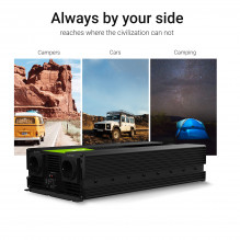 Green Cell Power Inverter 12V to 230V 2000W/4000W Modified sine wave