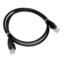 AVIZIO KKU6CZA0.5 networking cable Black 0.5 m Cat6 U / UTP (UTP)
