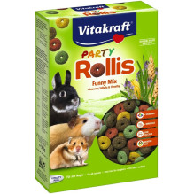 VITAKRAFT Party Rollis Funny Mix - skanėstas graužikams ir triušiams - 500 g