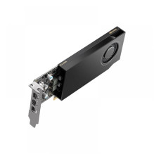 PNY NVIDIA A1000 8GB GDDR6 128 bitų, žemo profilio, PCIe 4.0 x8, vieno lizdo, 4 x Mini DisplayPort 1.4a, 50W, LP laikikl