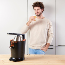 Taurus Easy Press 600 išcentrinė sulčiaspaudė 600 W juoda, ruda