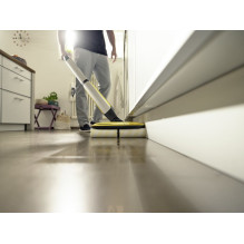 Kärcher FC 7 Cordless Electric broom Battery Dry&amp;wet Bagless Silver, Yellow