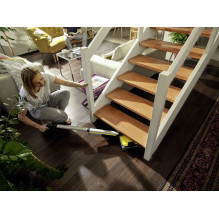 Kärcher FC 7 Belaidė elektrinė šluota, akumuliatorinė, sausam ir šlapiam valymui, be maišelio, sidabrinė, geltona Kärcher FC 7 Belaidė elektrinė šluota, akumuliatorinė, sausam ir šlapiam valymui, be maišelio, sidabrinė, geltona