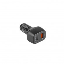 Green Cell automobilinis įkroviklis USB-C 48 W (maitinimo tiekimas 30 W, QC 3.0)