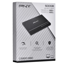 PNY CS900 500 GB 2.5" Serial ATA III 3D TLC PNY CS900 500 GB 2.5" Serial ATA III 3D TLC