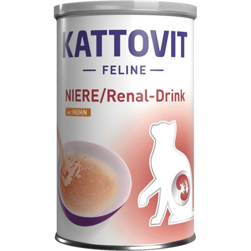 KATTOVIT Feline Niere inkstų gėrimas - kačių skanėstai - 135 ml