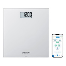 Omron HN300T2 Intelli IT stačiakampės pilkos elektroninės asmeninės svarstyklės Omron HN300T2 Intelli IT stačiakampės pilkos elektroninės asmeninės svarstyklės