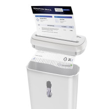 WHITE SHREDDER MT223 dokumentų ir kreditinių kortelių smulkintuvas