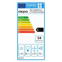 AKPO WK-4 NERO LINE 2.0 60 BLACK T300 LED linijinis gaubtas / pavara