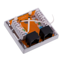 Alantec GN011 tinklo jungiamoji dėžutė Cat6 balta Alantec GN011 tinklo jungiamoji dėžutė Cat6 balta