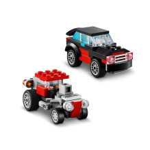 LEGO CREATOR 3 IN 1 31146 Platforminis sunkvežimis su sraigtasparniu