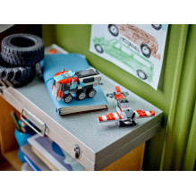 LEGO CREATOR 3 IN 1 31146 FLATBED TRUCK WITH HELICOPTER