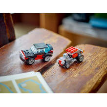 LEGO CREATOR 3 IN 1 31146 FLATBED TRUCK WITH HELICOPTER