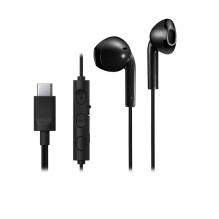 JVC HA-FR17UC į ausis įdedamos laidinės ausinės, USB-C, juodos