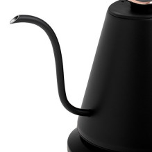 Adler AD 1349 elektrinis virdulys su ilgu snapeliu, 1,0 l, juodas