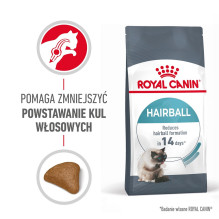 „Royal Canin Hairball Care“ sausas kačių maistas suaugusioms katėms, 10 kg. Su kukurūzais, paukštiena, ryžiais ir daržov