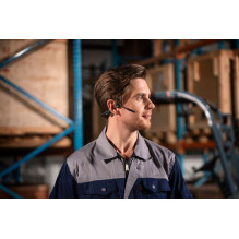 „SHOKZ OpenComm2 2025“ atnaujintos belaidės „Bluetooth“ kaulinio laidumo vaizdo konferencijų ausinės su USB-C įkrovimo p