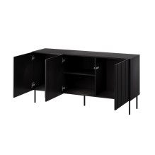 Cama komoda ISLA 150.5x40x75 matinė juoda Cama komoda ISLA 150.5x40x75 matinė juoda