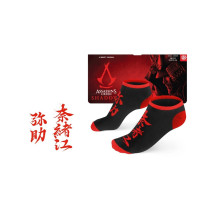 Good Loot Assassin's Creed Shadows ankle socks Black- Red Good Loot Assassin's Creed Shadows ankle socks Black- Red