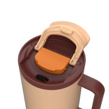 Termosinis puodelis su teleskopiniu šiaudeliu Kambukka Rio Tumbler 950ml Almond Dream