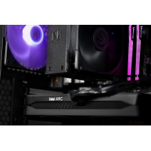 Actina 5901443410287 asmeninis kompiuteris AMD Ryzen™ 5 8400F 32 GB DDR5-SDRAM 1 TB SSD Intel Arc B580 Midi Tower, juoda