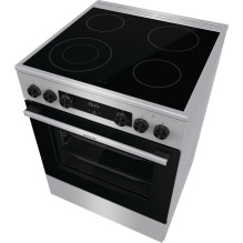 Gorenje GECS6C70XC viryklė Laisvai pastatoma viryklė Elektrinė kaitlentė su spirale Nerūdijančio plieno A Gorenje GECS6C70XC viryklė Laisvai pastatoma viryklė Elektrinė kaitlentė su spirale Nerūdijančio plieno A