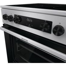 Gorenje GECS6C70XC viryklė Laisvai pastatoma viryklė Elektrinė kaitlentė su spirale Nerūdijančio plieno A Gorenje GECS6C70XC viryklė Laisvai pastatoma viryklė Elektrinė kaitlentė su spirale Nerūdijančio plieno A
