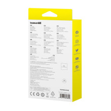 „Baseus Superior“ USB C į USB C duomenų kabelis 1 m 30 W, baltas „Baseus Superior“ USB C į USB C duomenų kabelis 1 m 30 W, baltas