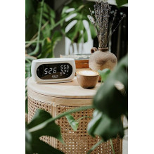 Adler AD 1186W žadintuvas Skaitmeninis žadintuvas Juoda, Balta