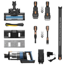 Cordless hoover with mop function Taurus Homeland Ultimate Digital Wash