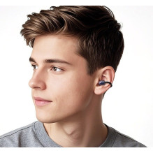 „Hoco EA5 DUKE III“ belaidės ausinės su atviromis ausimis, „Bluetooth“, juodos