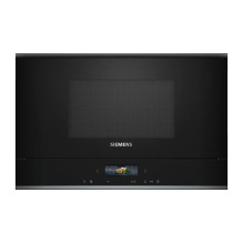Siemens iQ700 BE732R1B1 microwave Black Combination microwave Built-in 21 L 900 W