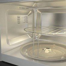 Gorenje BM201AG1X Nerūdijančio plieno mikrobangų krosnelė su griliu, įmontuojama, 20 l, 800 W Gorenje BM201AG1X Nerūdijančio plieno mikrobangų krosnelė su griliu, įmontuojama, 20 l, 800 W