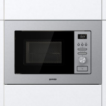 Gorenje BMI201AG1X Mikrobangų krosnelė su griliu, įmontuojama, 20 l, 800 W Gorenje BMI201AG1X Mikrobangų krosnelė su griliu, įmontuojama, 20 l, 800 W