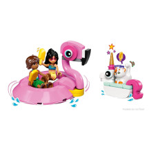 LEGO FRIENDS 42658 Vienaragio ir flamingo baseino vakarėlis
