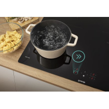 Gorenje GI8421BSC Įmontuojama 80 cm indukcinė kaitlentė 4 zona(-os) Juoda